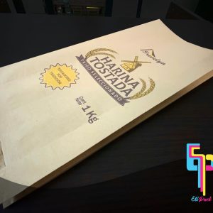 Bolsa de papel Kraft Laminado. Con y sin Impresión (Cotización previa a la compra)