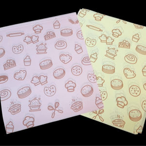 Pliego para envolver, Diseños Pastelería 100u